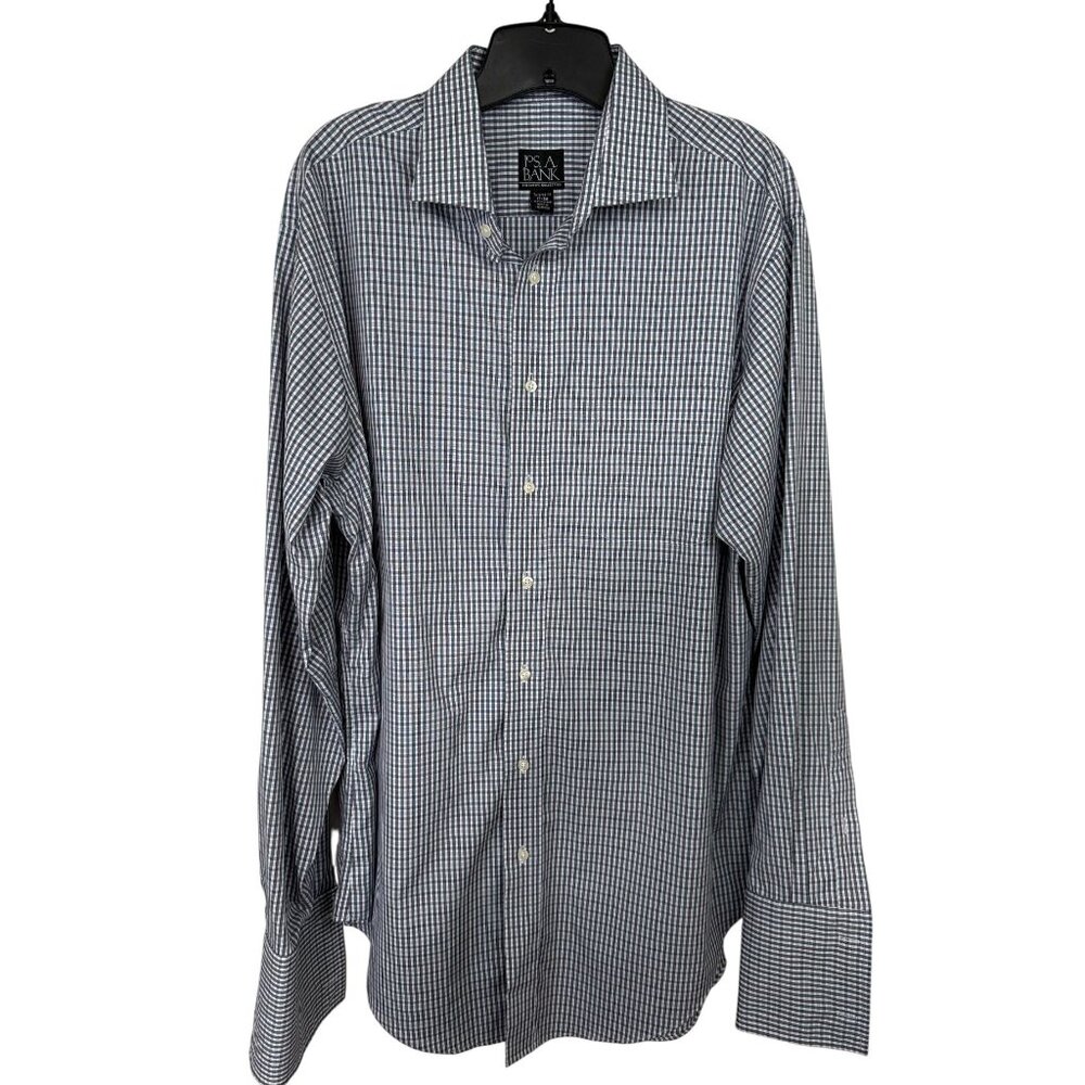 Jos A. Bank Executive Collection Men’s Tailored Fit Dress Shirt 17-36 Business
